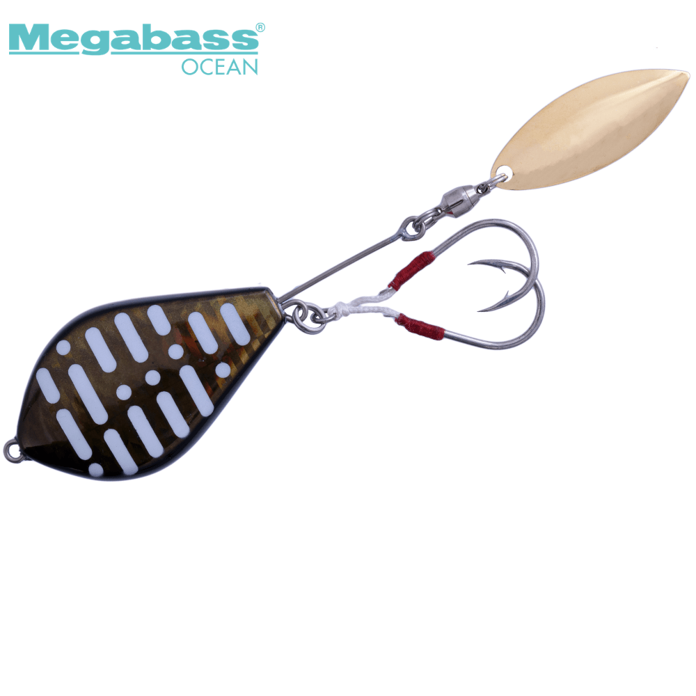 MEGABASS Saltwater Blade Flash Metal Lure MAKI JIG DROP 150g G Squid