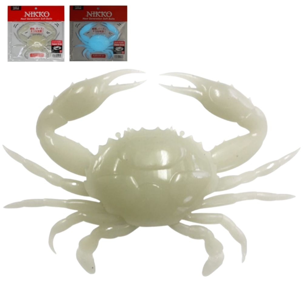 NIKKO KASEI Fishing Lifelike Scented Soft Bait Lure SUPER CRAB 6”/152mm - Image 5