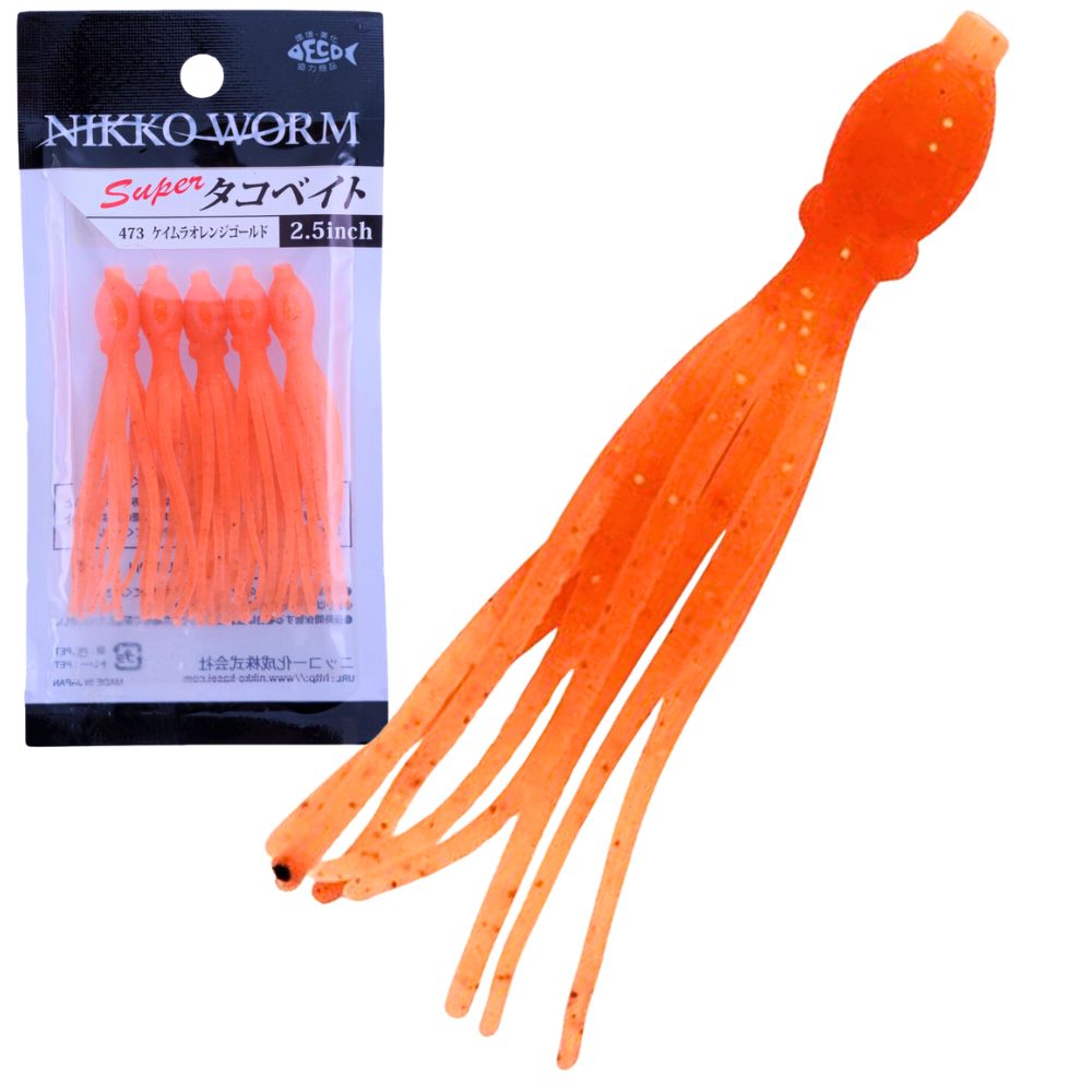 NIKKO Scented Soft Bait Skirt Lure OCTOPUS 2.5 - Image 5