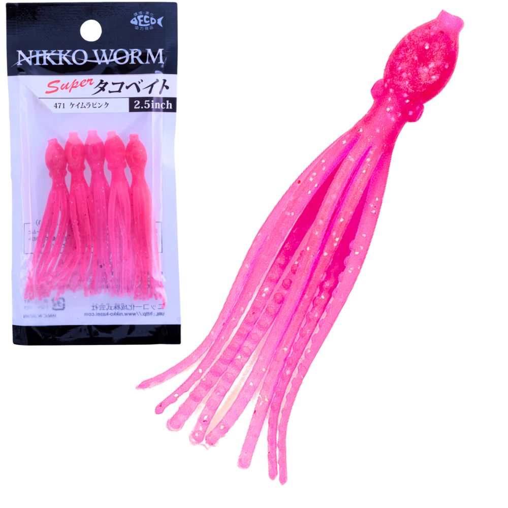 NIKKO Scented Soft Bait Skirt Lure OCTOPUS 2.5 - Image 4