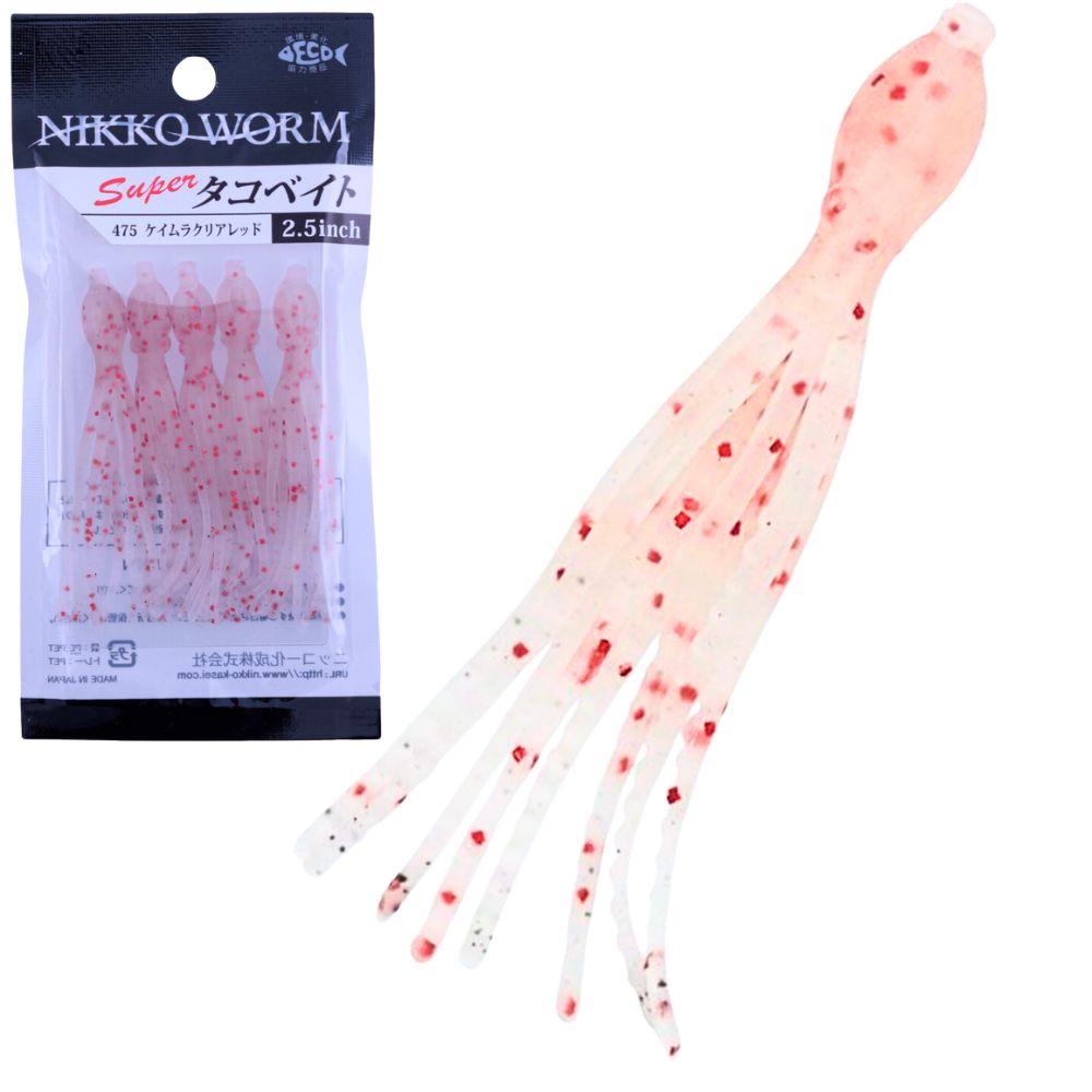 NIKKO Scented Soft Bait Skirt Lure OCTOPUS 2.5 - Image 2