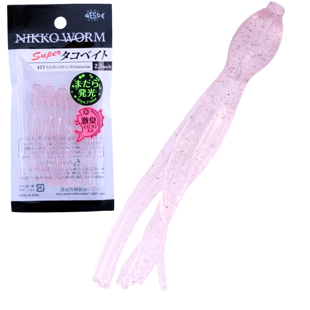 NIKKO Scented Soft Bait Skirt Lure OCTOPUS 2.5 - Image 6