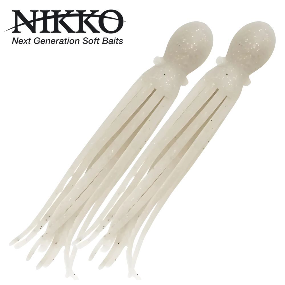 NIKKO KASEI Scented Soft Bait Skirt Lure OCTOPUS 8inch/200mm Blue Moonlight
