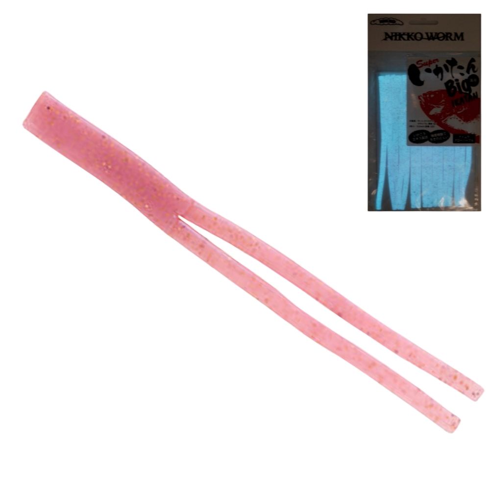 NIKKO KASEI Squid Extract Scented Soft Bait Lure SQUID STRIPS 3.7”/95mm - Image 9