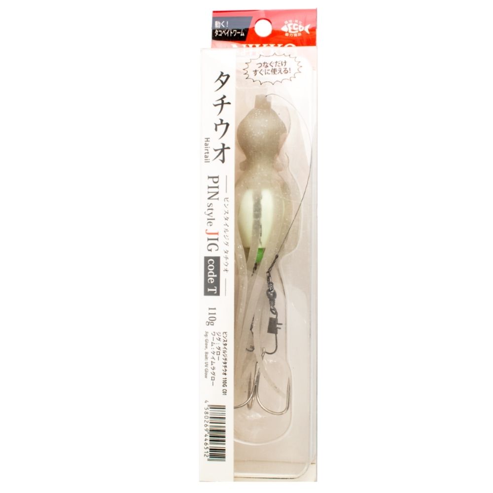 NIKKO KASEI Rubber Jigging Scented Lure PIN STYLE JIG Code T - Image 4