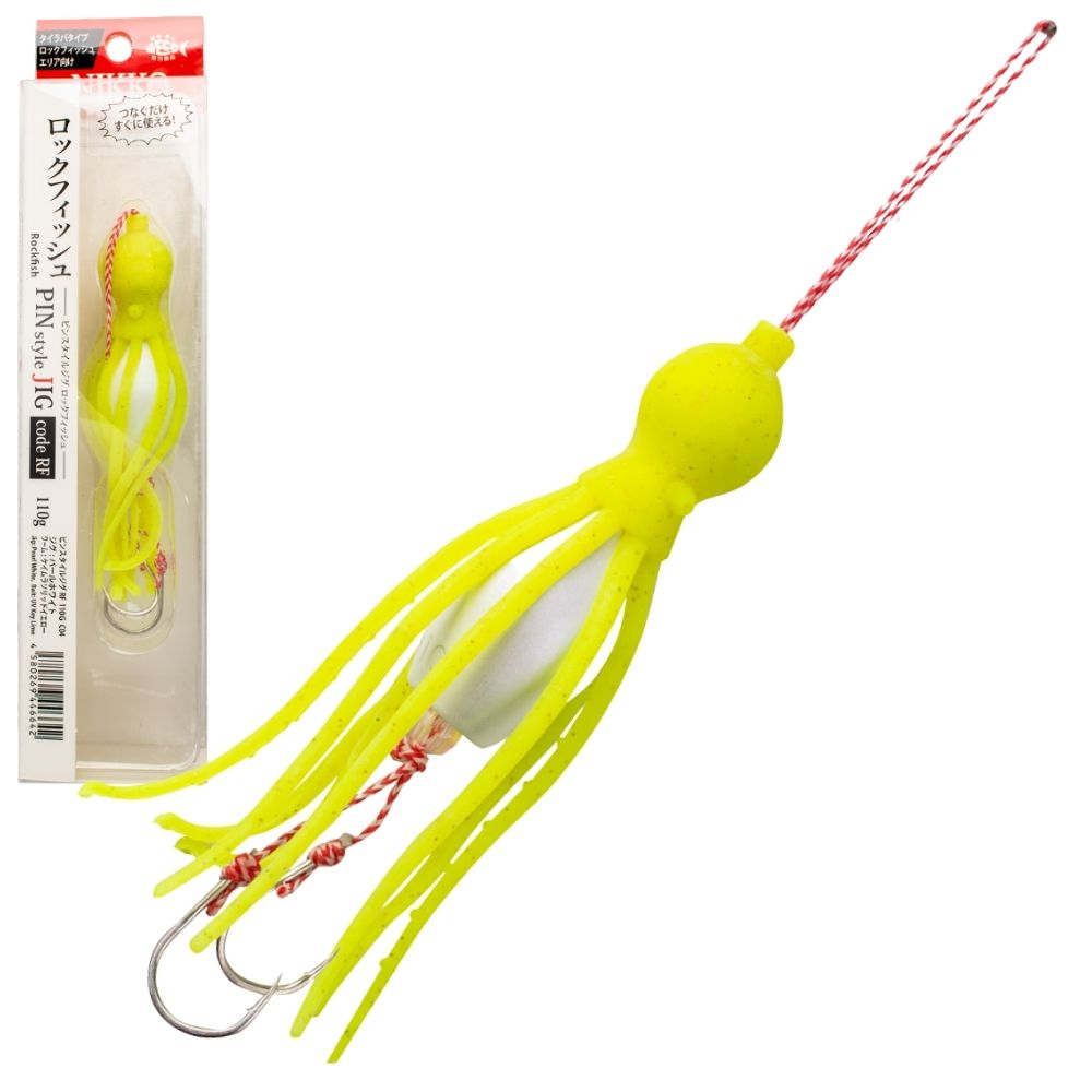 NIKKO KASEI Rubber Jigging Scented Lure PIN STYLE JIG Code RF - Image 5