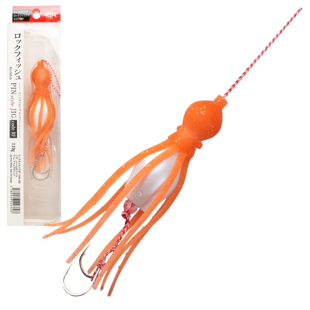 NIKKO KASEI Rubber Jigging Scented Lure PIN STYLE JIG Code RF - Image 6