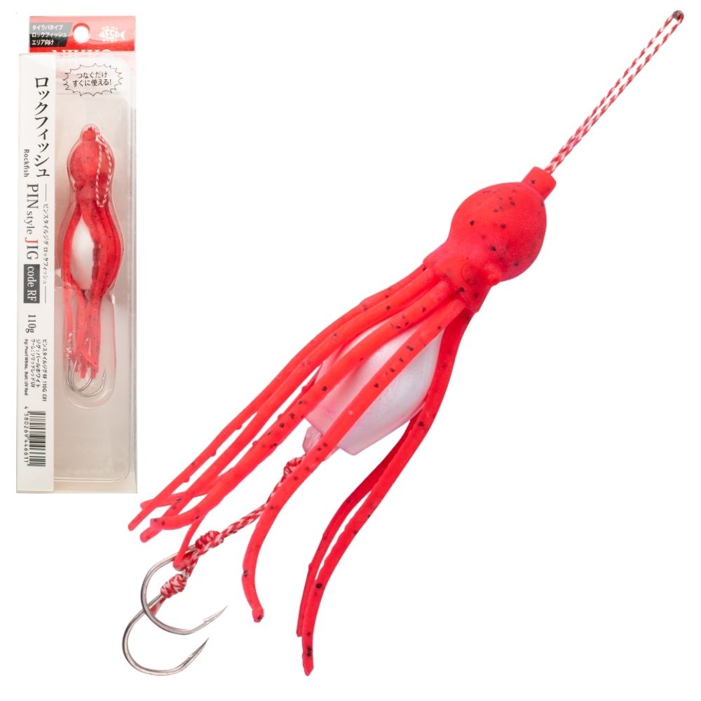 NIKKO KASEI Rubber Jigging Scented Lure PIN STYLE JIG Code RF - Image 3