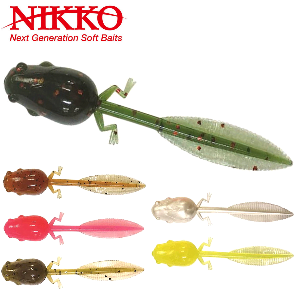 NIKKO KASEI Bass Fishing Scented Soft Bait Lure ZAZA TADPOLE 2.9”