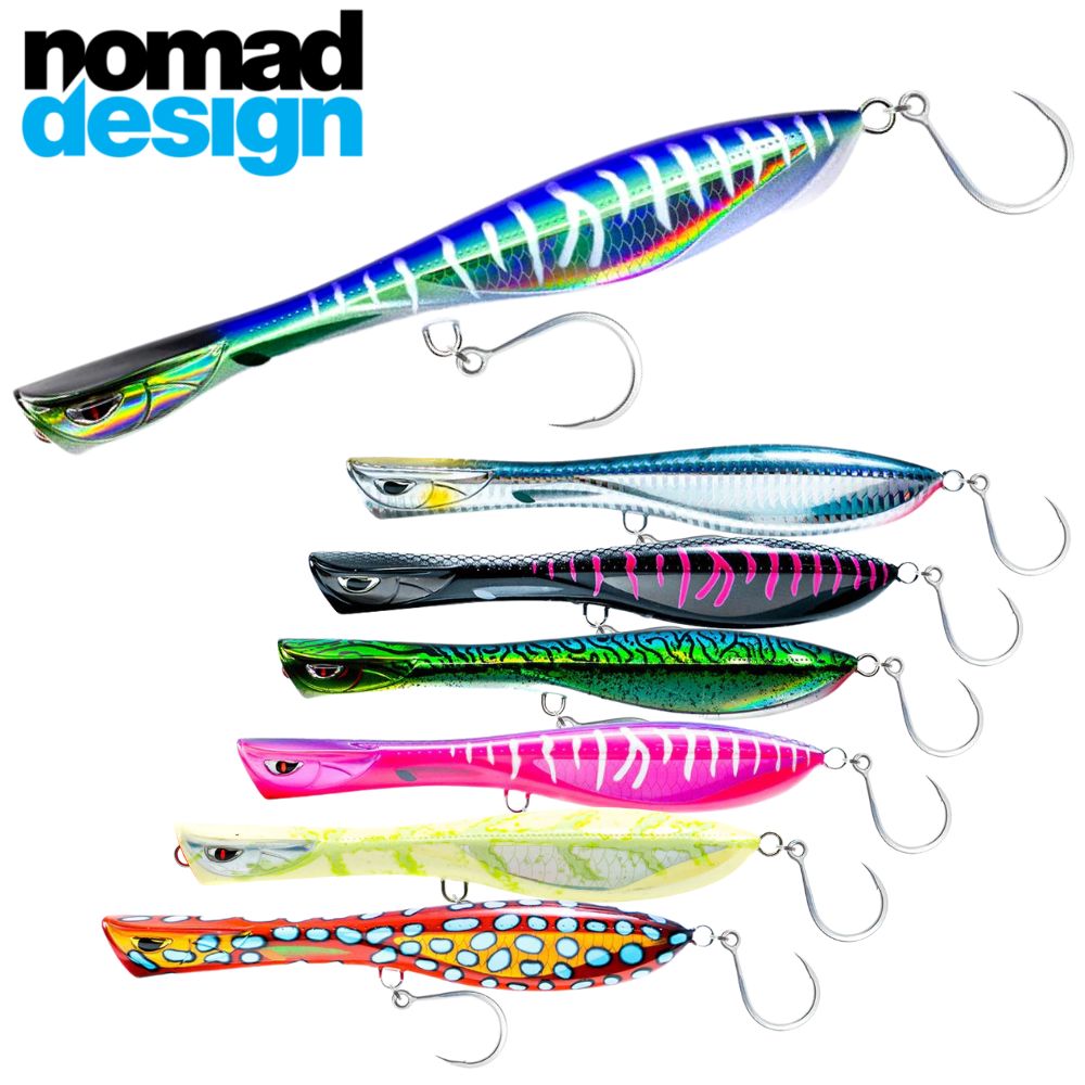 NOMAD DESIGN Saltwater Topwater Floating Skipping Popper Lure DARTWING 220