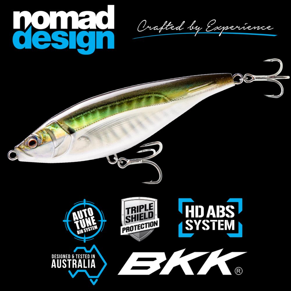 NOMAD DESIGN Long Casting Sinking Stickbait Lure MADSCAD 95mm/22g - Image 2