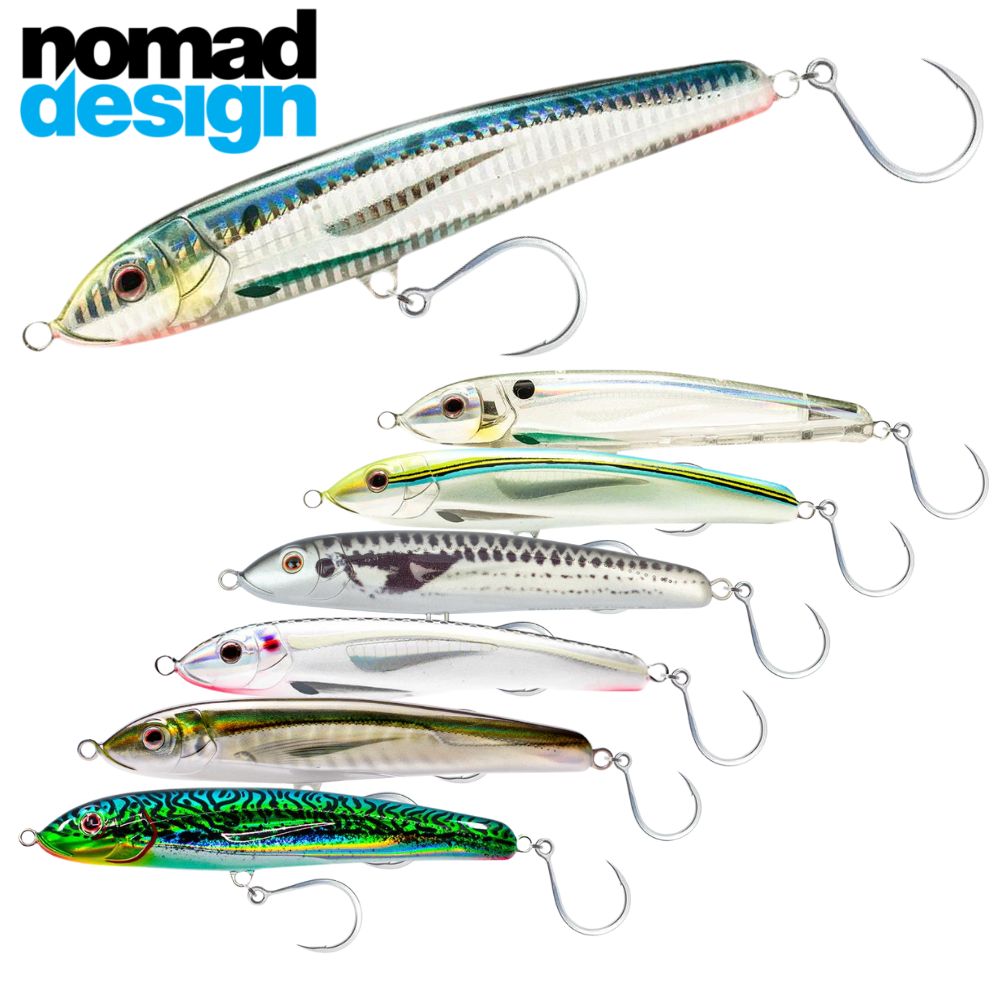 NOMAD DESIGN Saltwater Baitfish Shape Floating Stickbait Lure RIPTIDE 155mm/45g