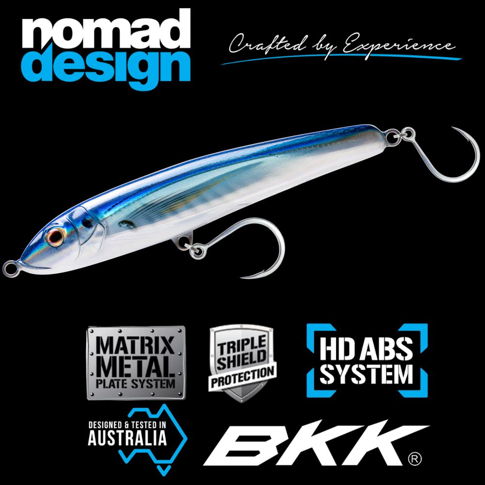 NOMAD DESIGN Offshore Casting Sinking Stickbait Lure Riptide 200mm/100g - Image 2