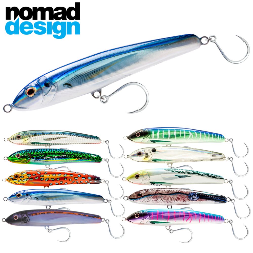 NOMAD DESIGN Offshore Casting Sinking Stickbait Lure Riptide 200mm/100g