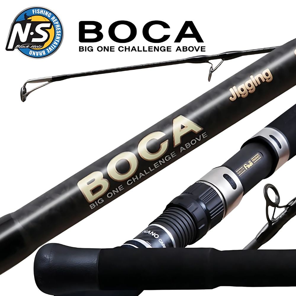 NS BLACK HOLE Saltwater 8 Axis Nano Carbon Jigging Rod BOCA