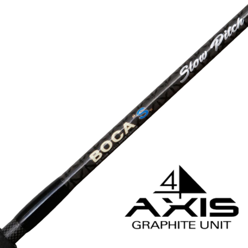 NS BLACK HOLE 4-Axis Nano-Carbon Slow Pitch Jigging Rod BOCA S - Image 3