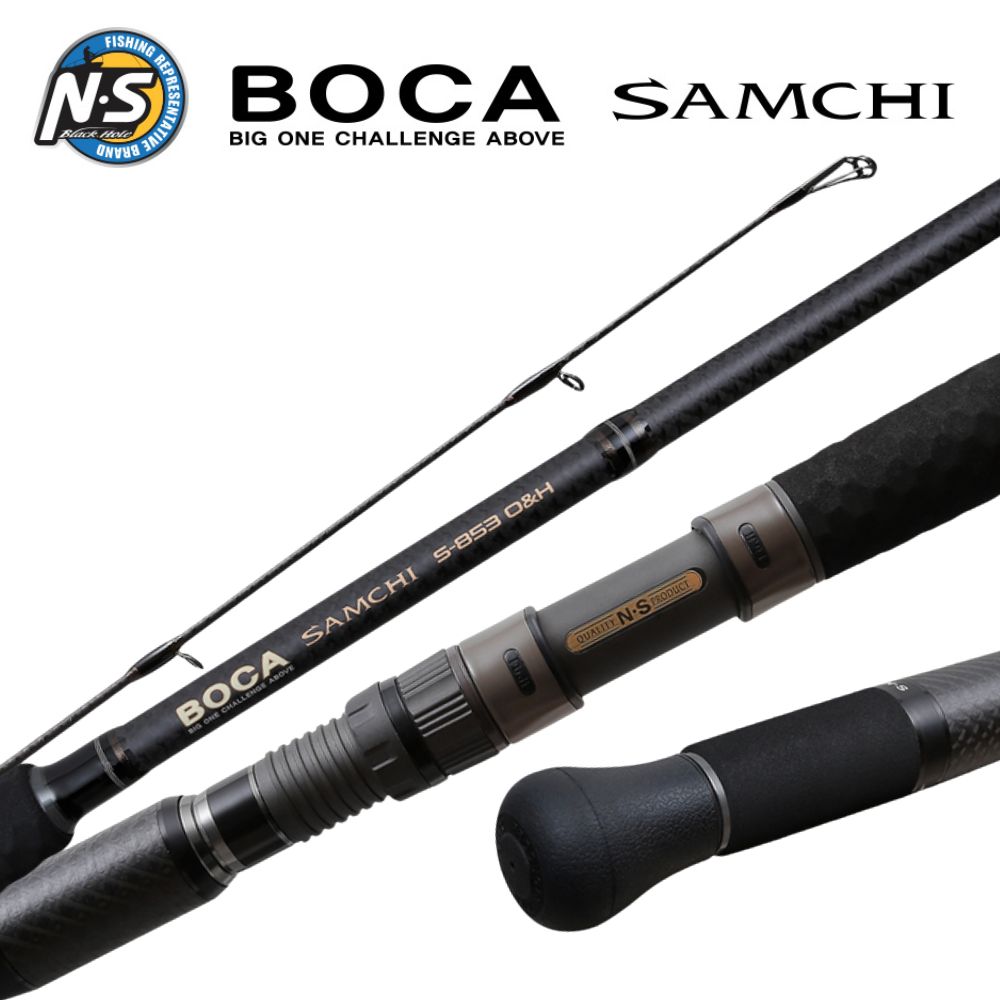 NS BLACK HOLE Saltwater Power Casting Spinning Rod Boca SAMCHI S-853 O&H