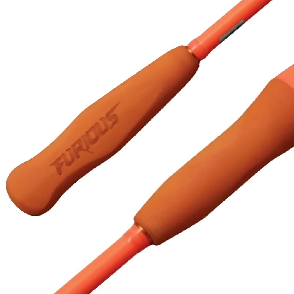 NS BLACK HOLE Rubber Jigging Torzite Quides Rod FURIOUS LAVA Edition B-632RL - Image 9