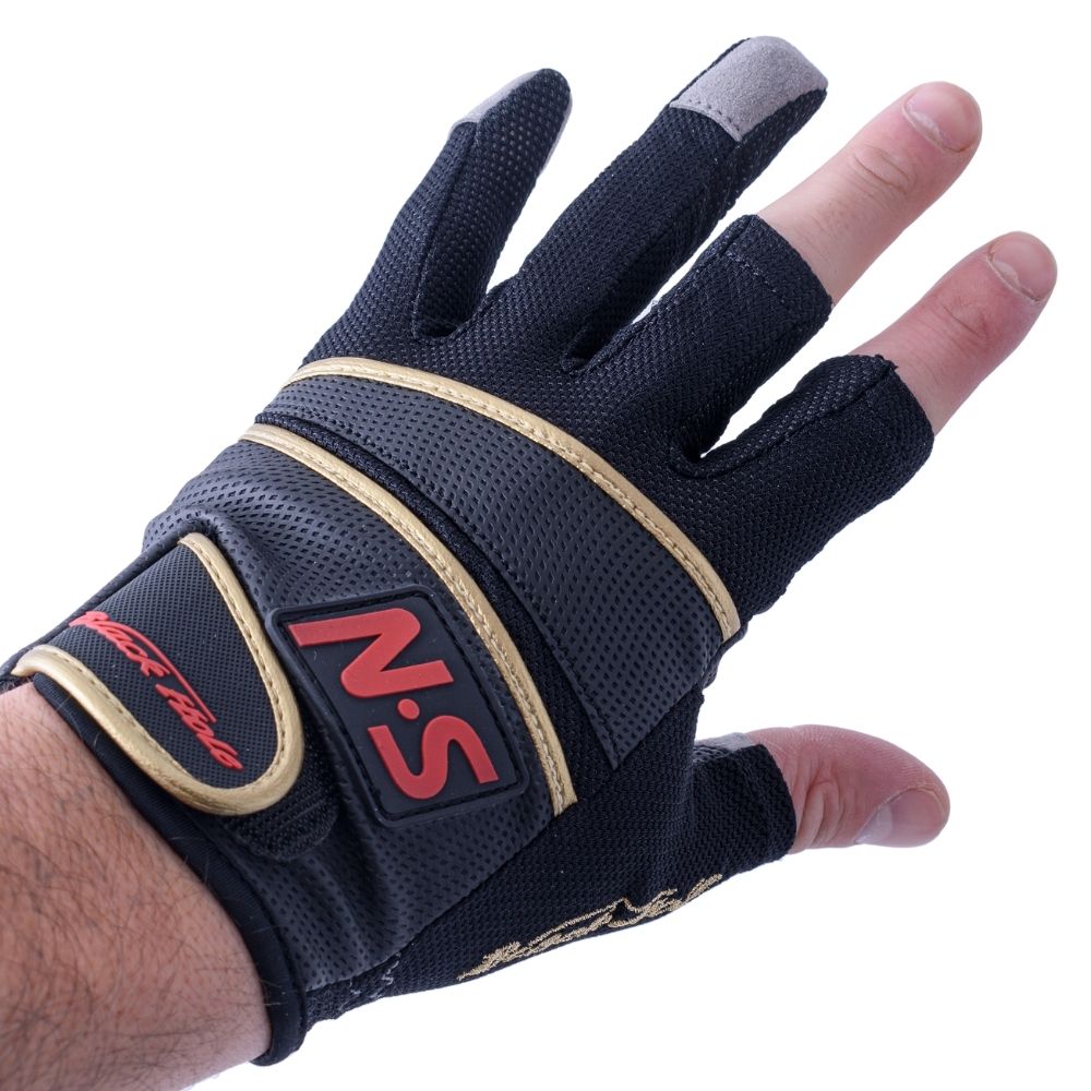 NS BLACK HOLE Fishing Fighting GLOVES 3 CUT - Image 6