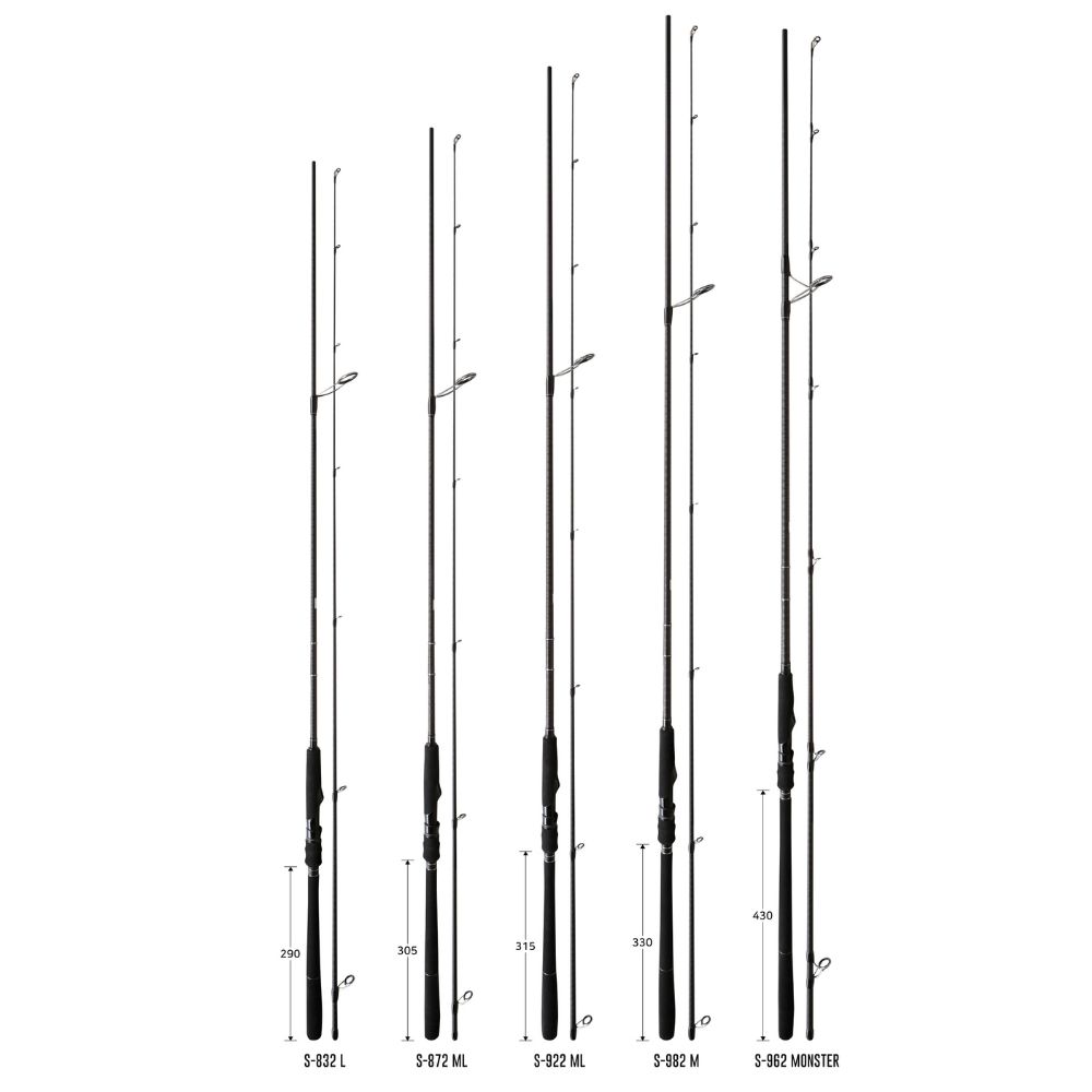 NS BLACK HOLE Saltwater Spinning Rod HURRICANE-X INSHORE - Image 7