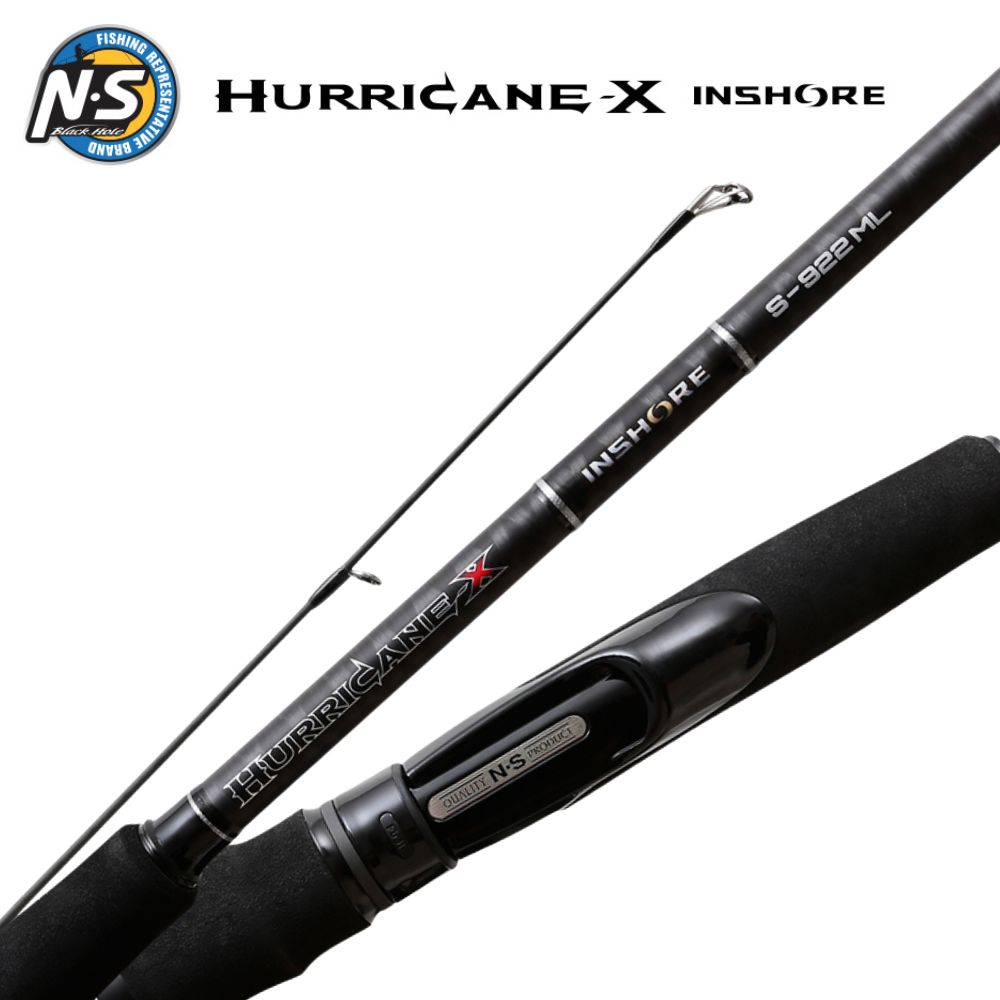 NS BLACK HOLE Saltwater Spinning Rod HURRICANE-X INSHORE
