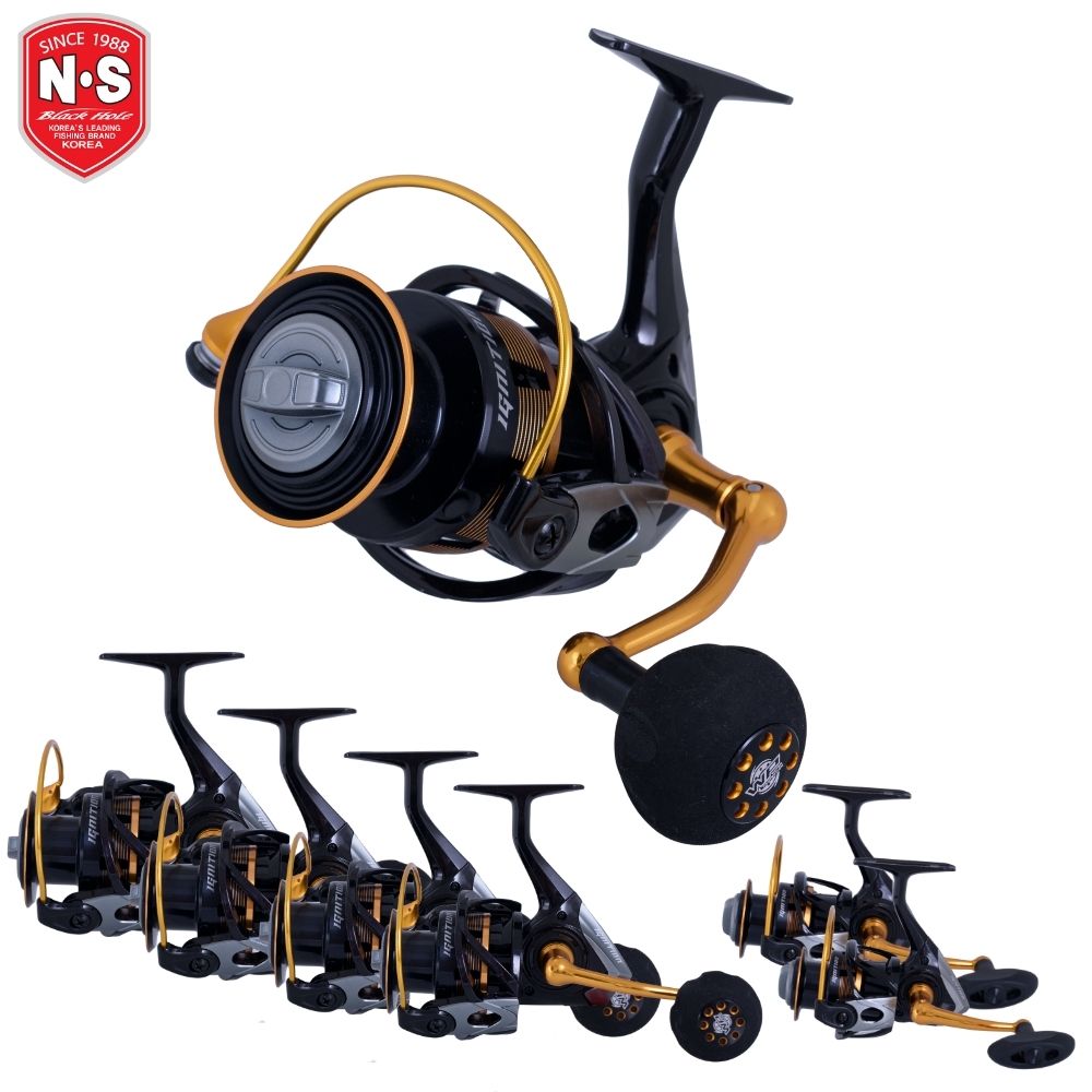 NS BLACK HOLE Saltwater Extreme Hi Gear Spinning Reel IGNITION
