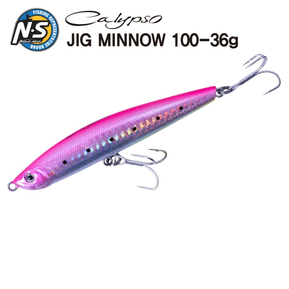 NS Black Hole Saltwater Jig Minnow Lure Calypso 100mm/36g