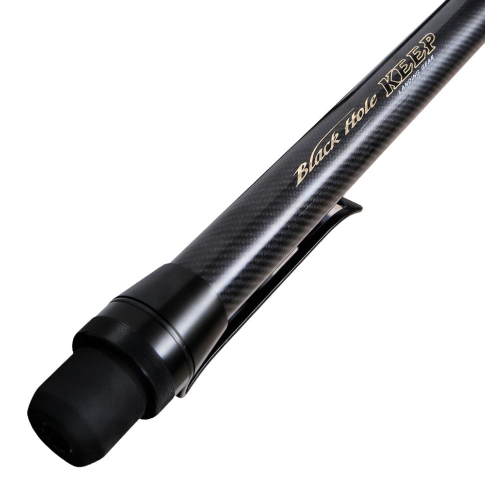 NS BLACK HOLE Landing Net Nano Carbon Telescopic Shaft KEEP - Image 4
