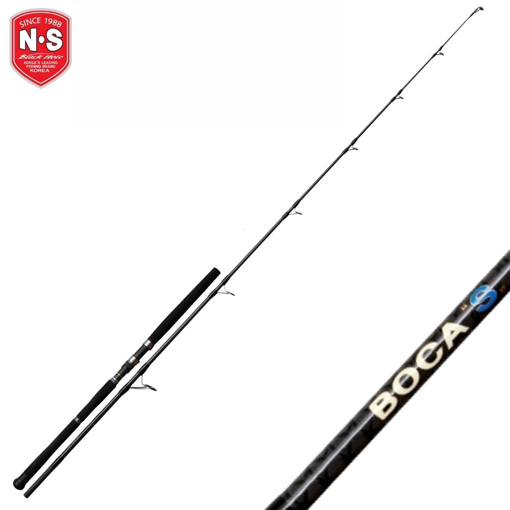 NS BLACK HOLE 4-Axis Nano Carbon Offshore Popping Rod BOCA S