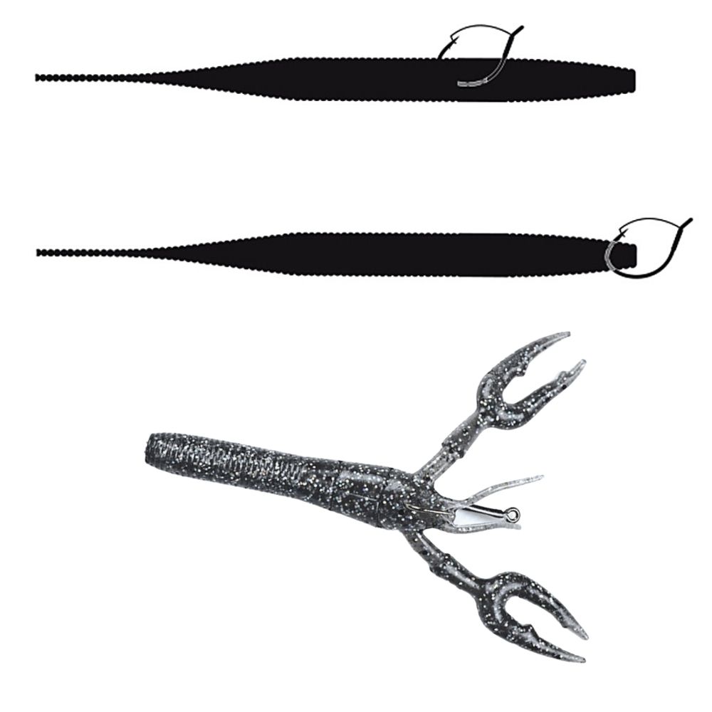 OMTD Special Fiber Guard Drop Shot Weedless Hook OH1200 - Image 3