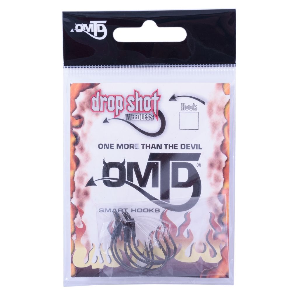 OMTD Special Fiber Guard Drop Shot Weedless Hook OH1200 - Image 4
