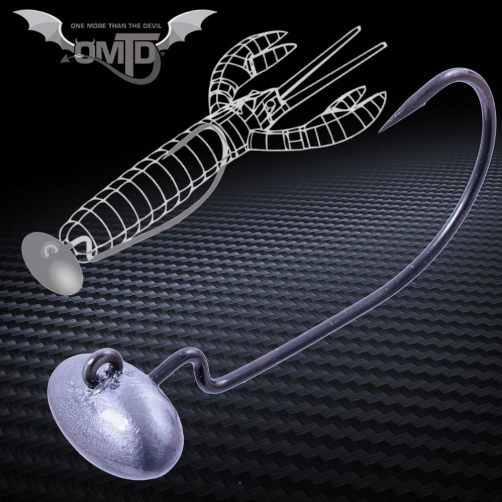 OMTD Fishing Big Footbal Power Jig Head OJ2000 - Image 3