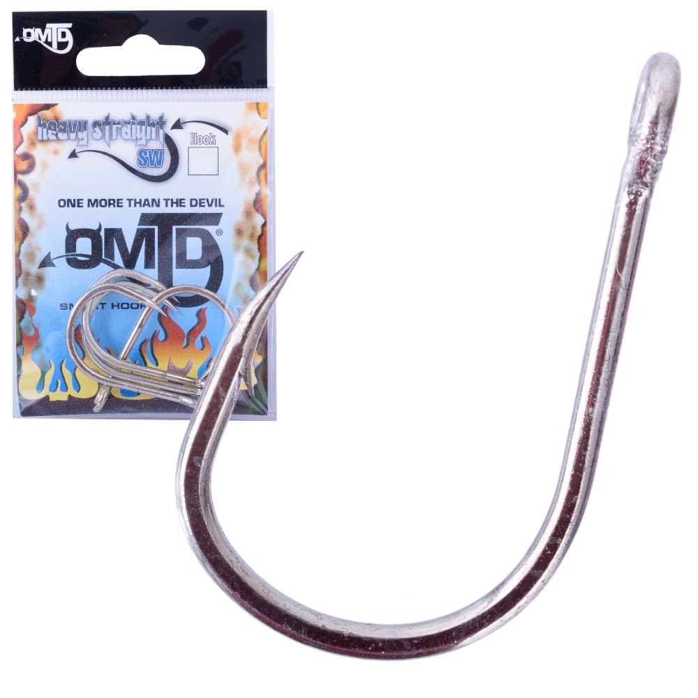 OMTD Saltwater HD Assist Hook HEAVY STRAIGHT SW OH2000