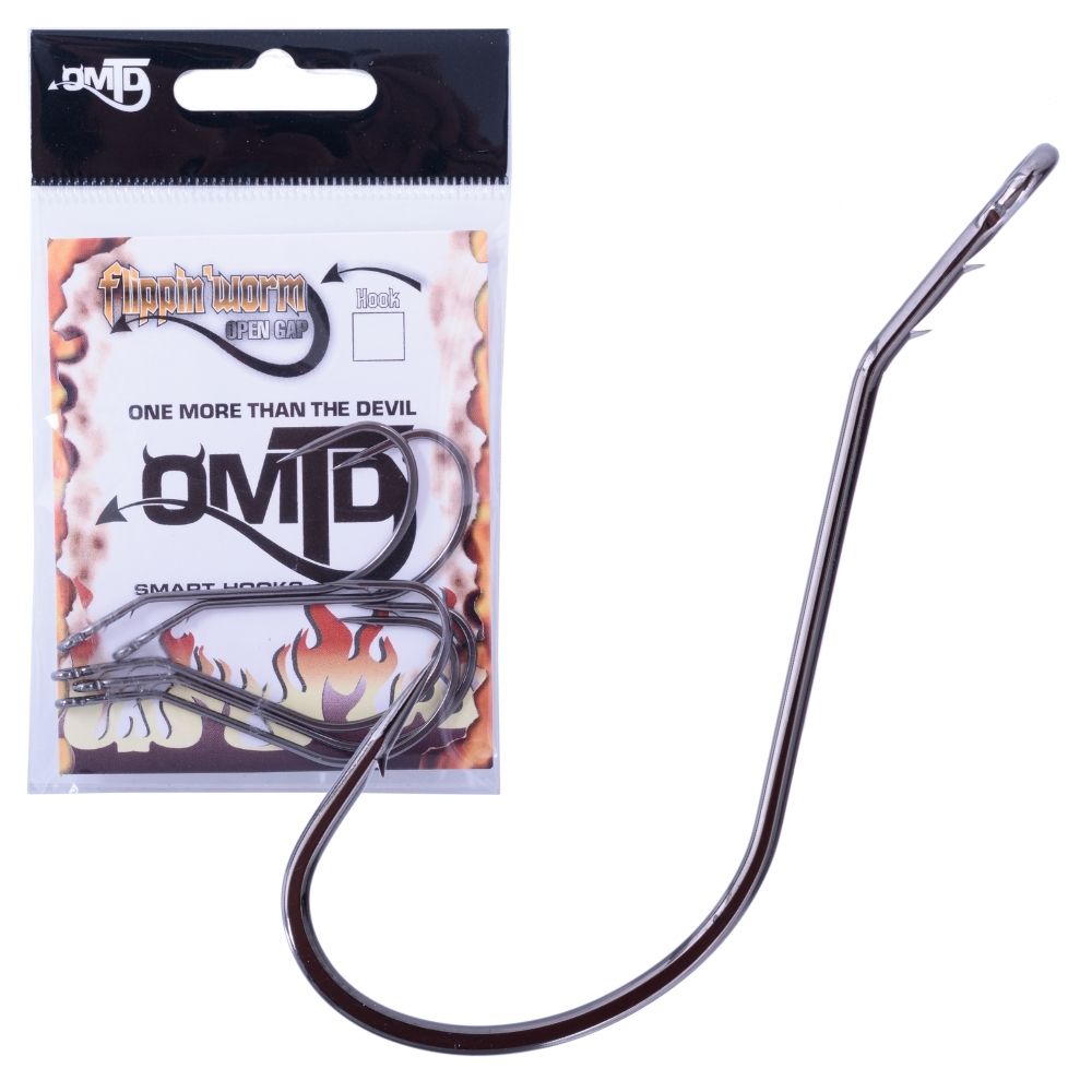 OMTD Open Gap Flippin’ Worm Hook OH1300