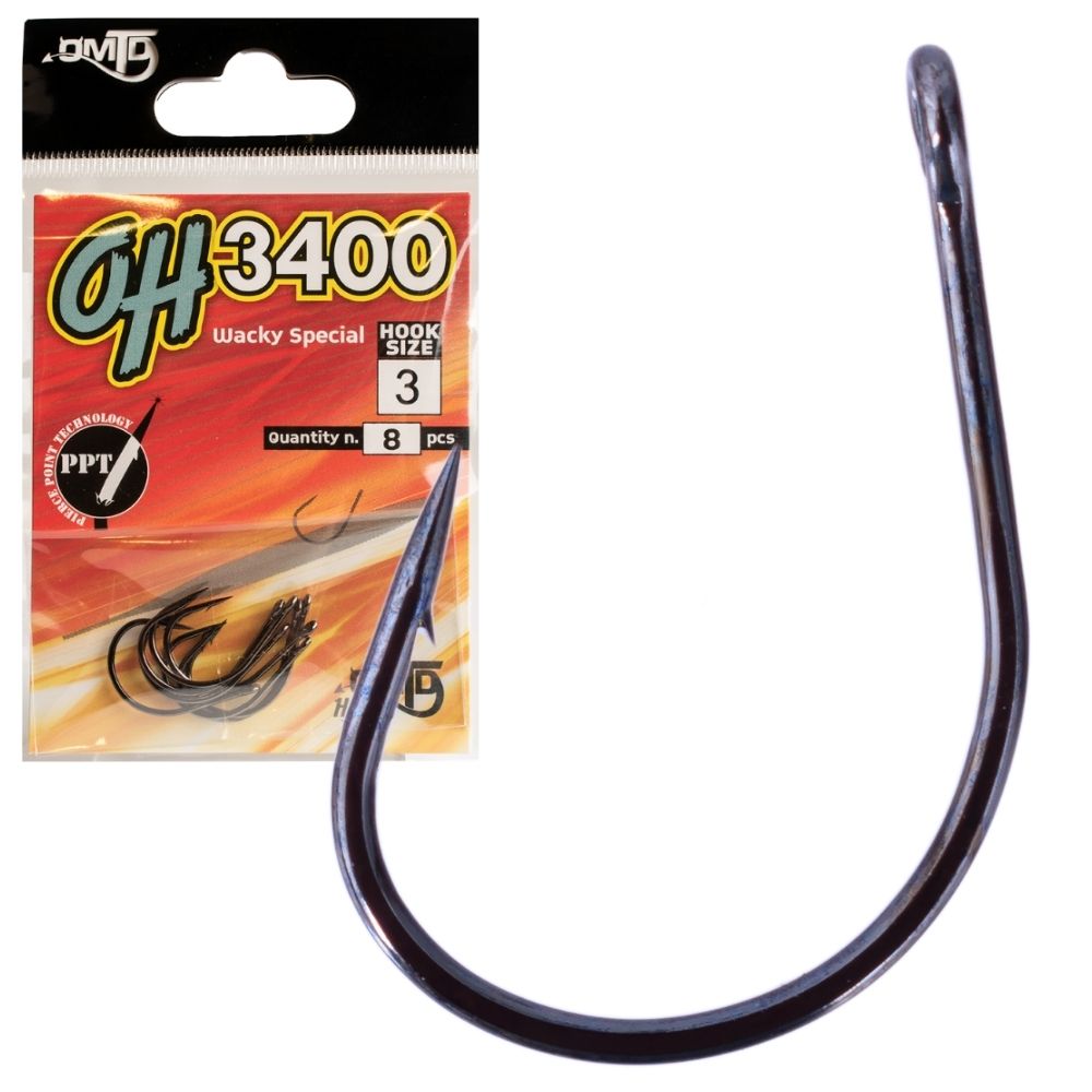 OMTD Freshwater Bass Fishing WACKY SPECIAL HOOK OH3400