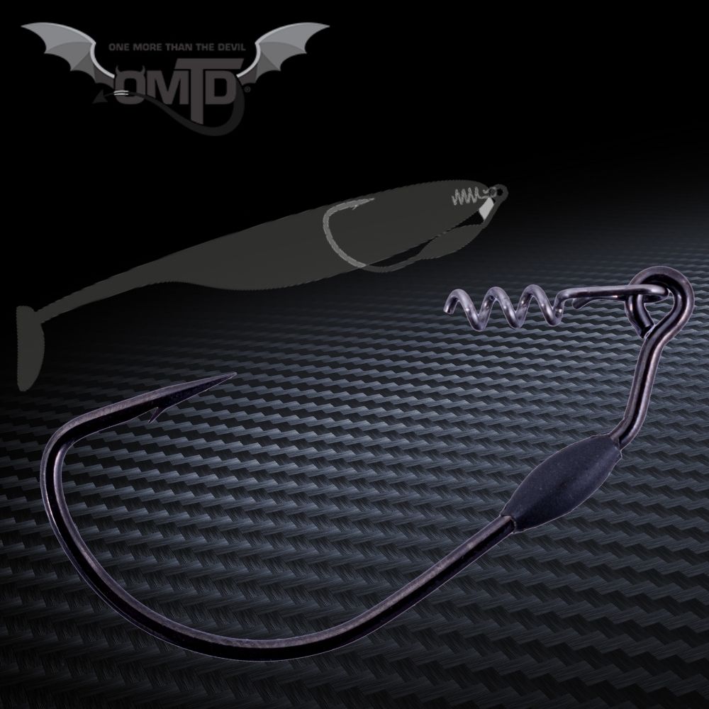 OMTD Tungsten Weighted Swimbait Hook With Lure Keeper OH1500 - Image 2