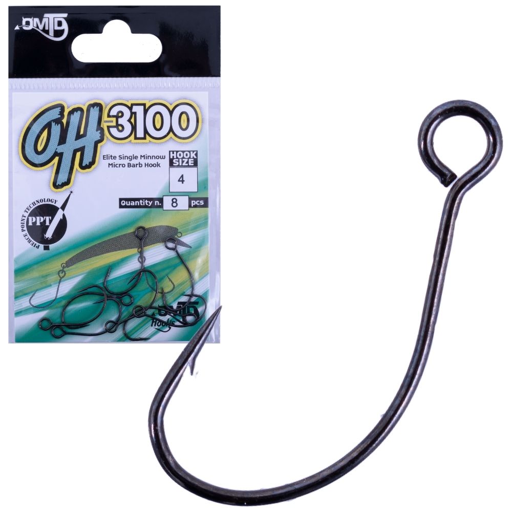 OMTD Elite Single Assist Micro Barb Lure Hook OH3100