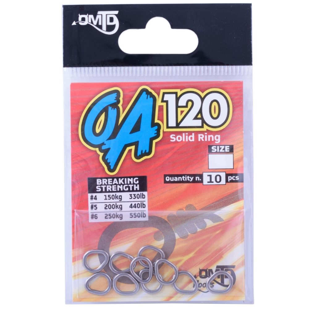 OMTD Fishing Accessories Stainless Steel Solid Ring OA120 - Image 4