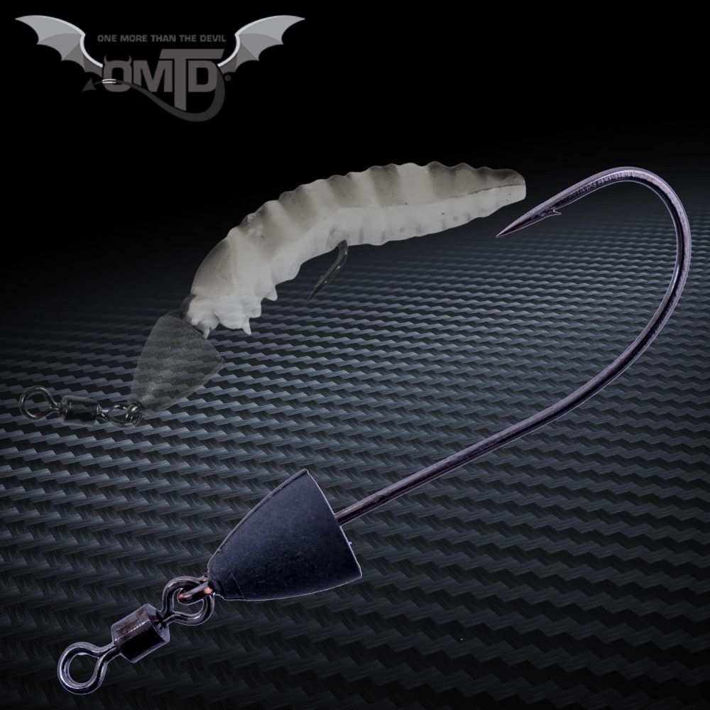 OMTD Trout Fishing Tungsten Weight Jig Head With Swivel OJ700S - Image 2