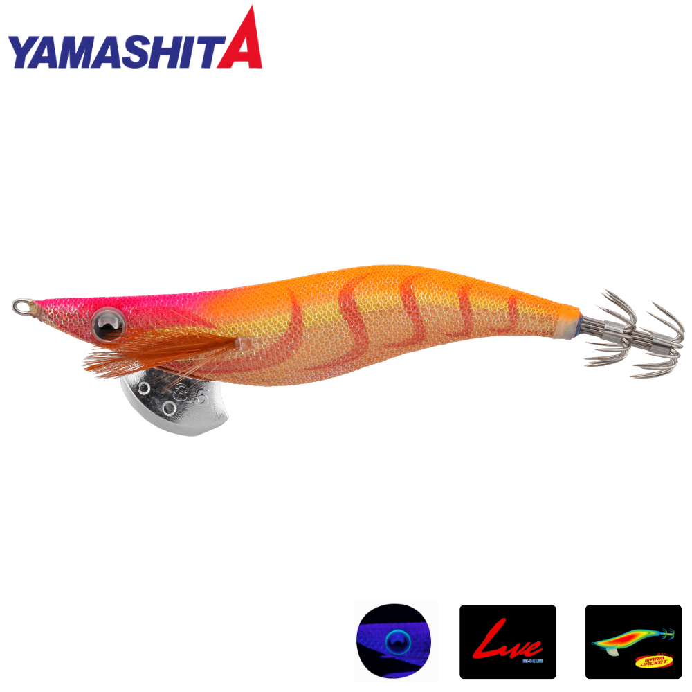 YAMASHITA Squid Fishing Warm Jacket Squid Jig EGI-OH LIVE 2.5 025 OOM Keimura