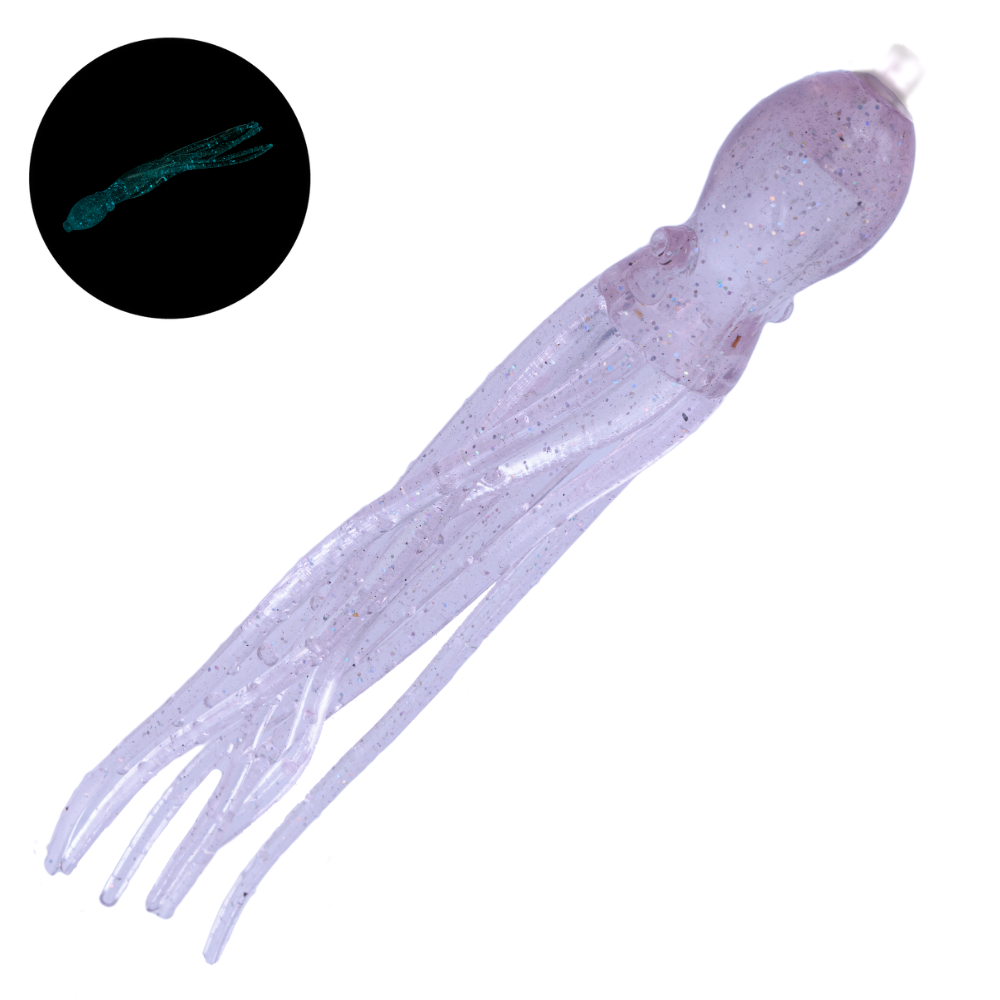 NIKKO Saltwater Scented Soft Bait Skirt Lure OCTOPUS 6” - Image 2