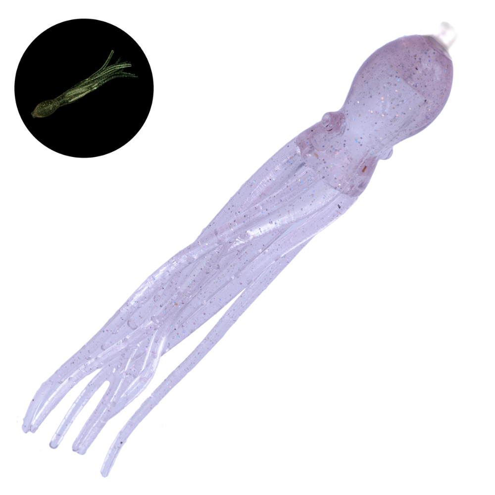 NIKKO Saltwater Scented Soft Bait Skirt Lure OCTOPUS 6” - Image 5