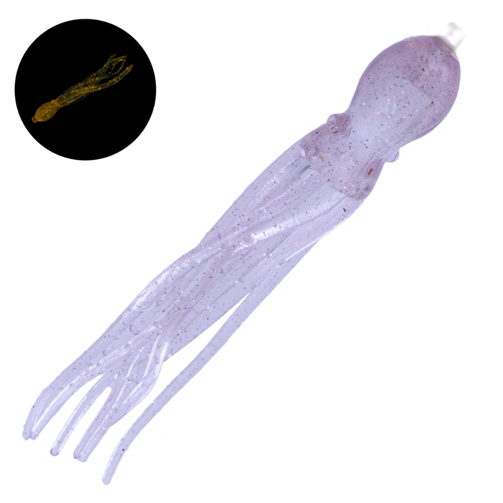 NIKKO Saltwater Scented Soft Bait Skirt Lure OCTOPUS 6” - Image 3