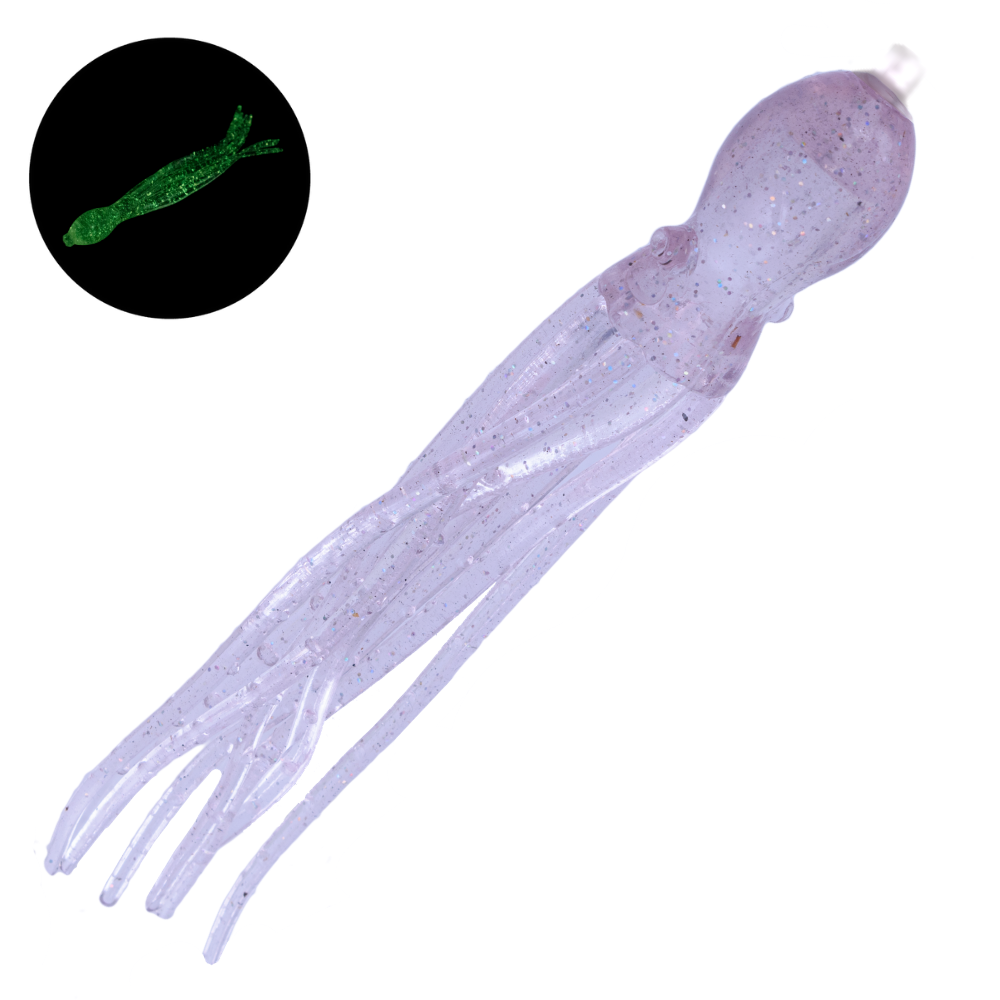 NIKKO Saltwater Scented Soft Bait Skirt Lure OCTOPUS 6” - Image 4