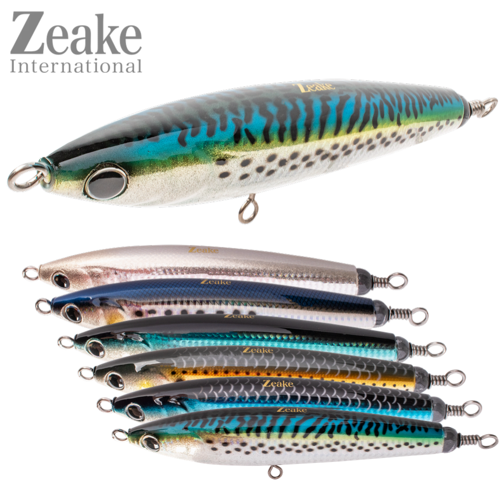 ZEAKE Offshore Casting Wooden Sinking Stickbait Lure SJ-PENCIL 190mm/90g