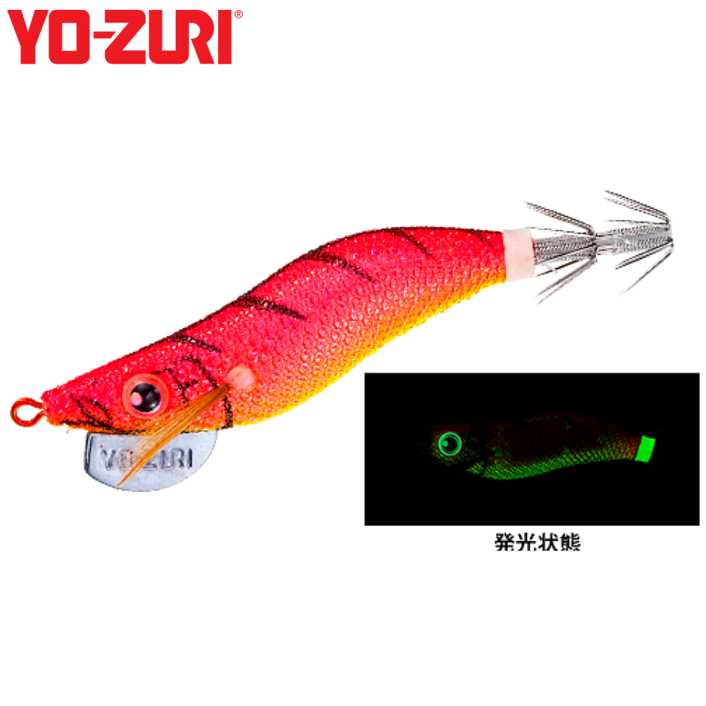 YO-ZURI Squid Fishing Clothed Squid Jig Lure Egi AURIE-Q RS SP 2.0 LBI
