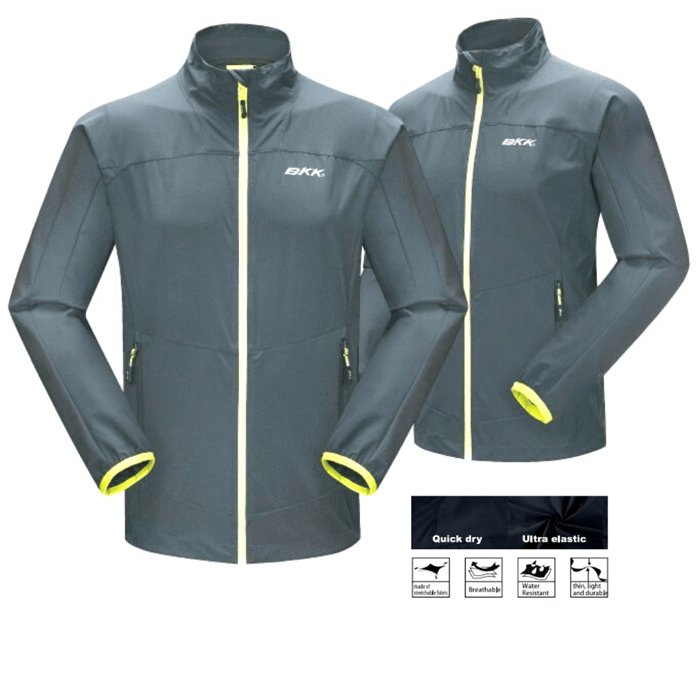BKK Exotherm Dynamic Stretch Fabric Breathable QUICK DRY JACKET Gray Size XL - Image 2