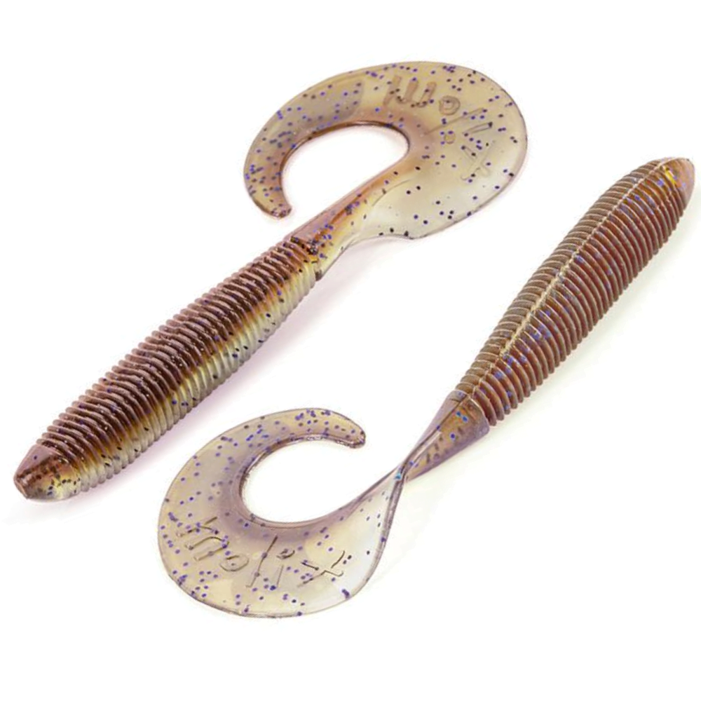 MOLIX Scented Grub Tail Soft Bait Lure RA GRUB 4” Bulk - Image 5