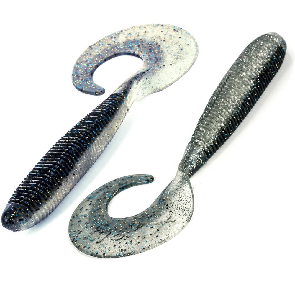 MOLIX Scented Grub Tail Soft Bait Lure RA GRUB 8” Bulk - Image 3