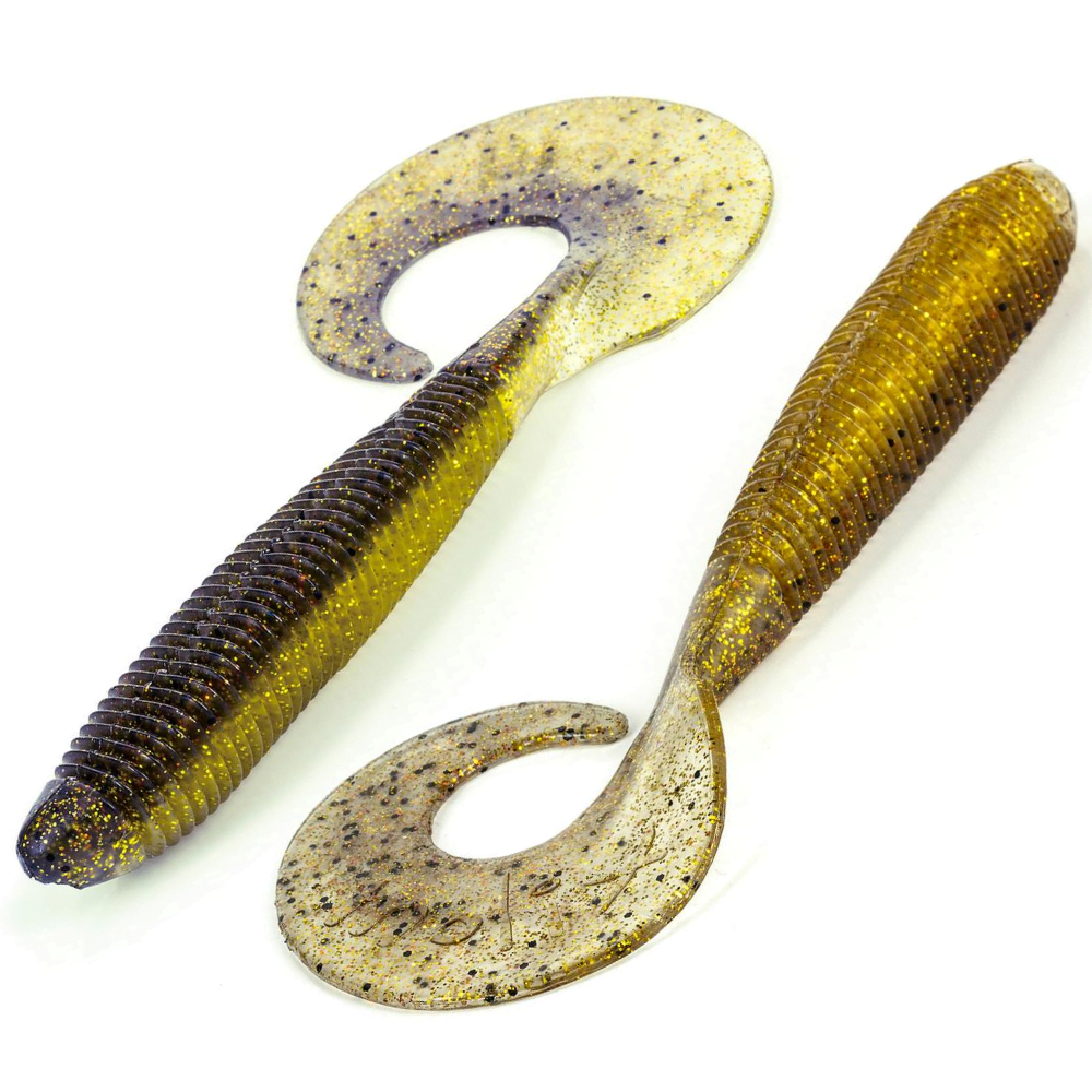 MOLIX Scented Grub Tail Soft Bait Lure RA GRUB 8” Bulk - Image 5